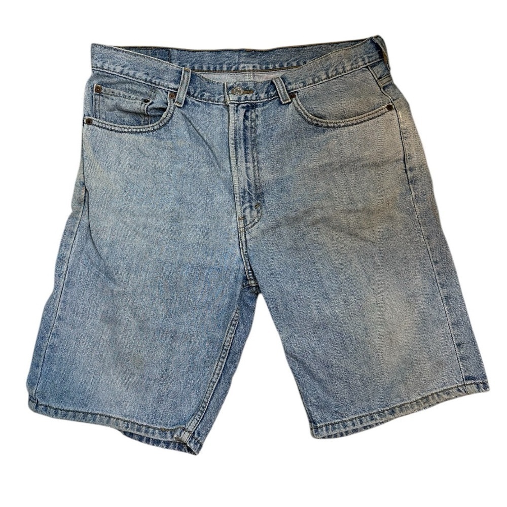 Levi’s Men’s 505 Light Weight Waist 36  Made in 2008 Light Washed Jean Shorts